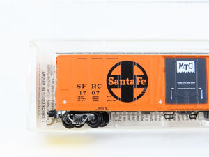 N Scale Micro-Trains MTL 70070 SF RC Santa Fe 51' Rib Side Mechanical Reefer RTR
