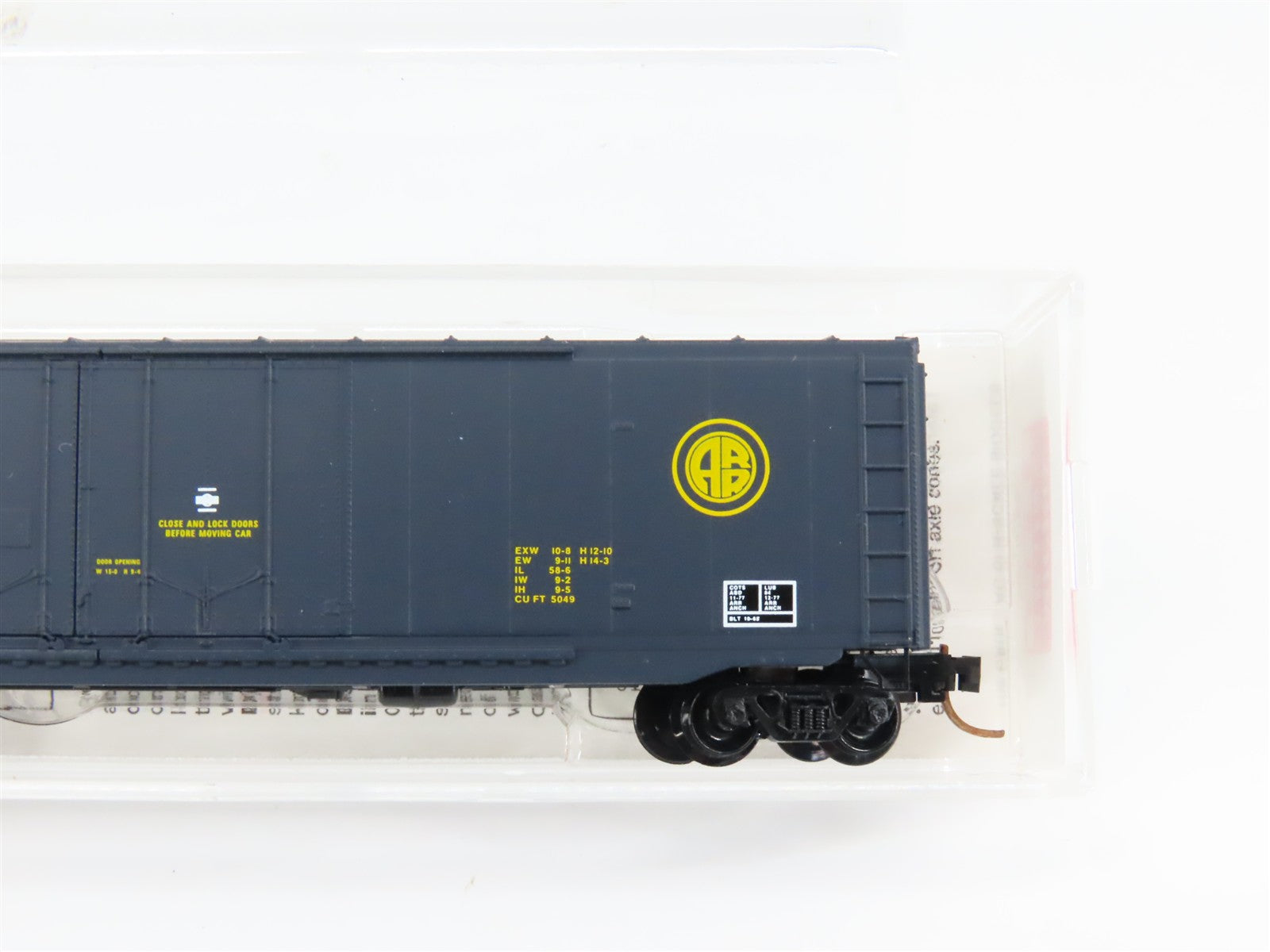 N Scale Micro-Trains MTL 75010 ARR Alaska Railroad 50' Box Car 10812 RTR