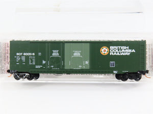 N Scale Micro-Trains MTL 75120 BCIT British Columbia Railway 50' Box Car RTR