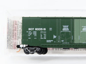 N Scale Micro-Trains MTL 75120 BCIT British Columbia Railway 50' Box Car RTR