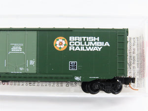 N Scale Micro-Trains MTL 75120 BCIT British Columbia Railway 50' Box Car RTR