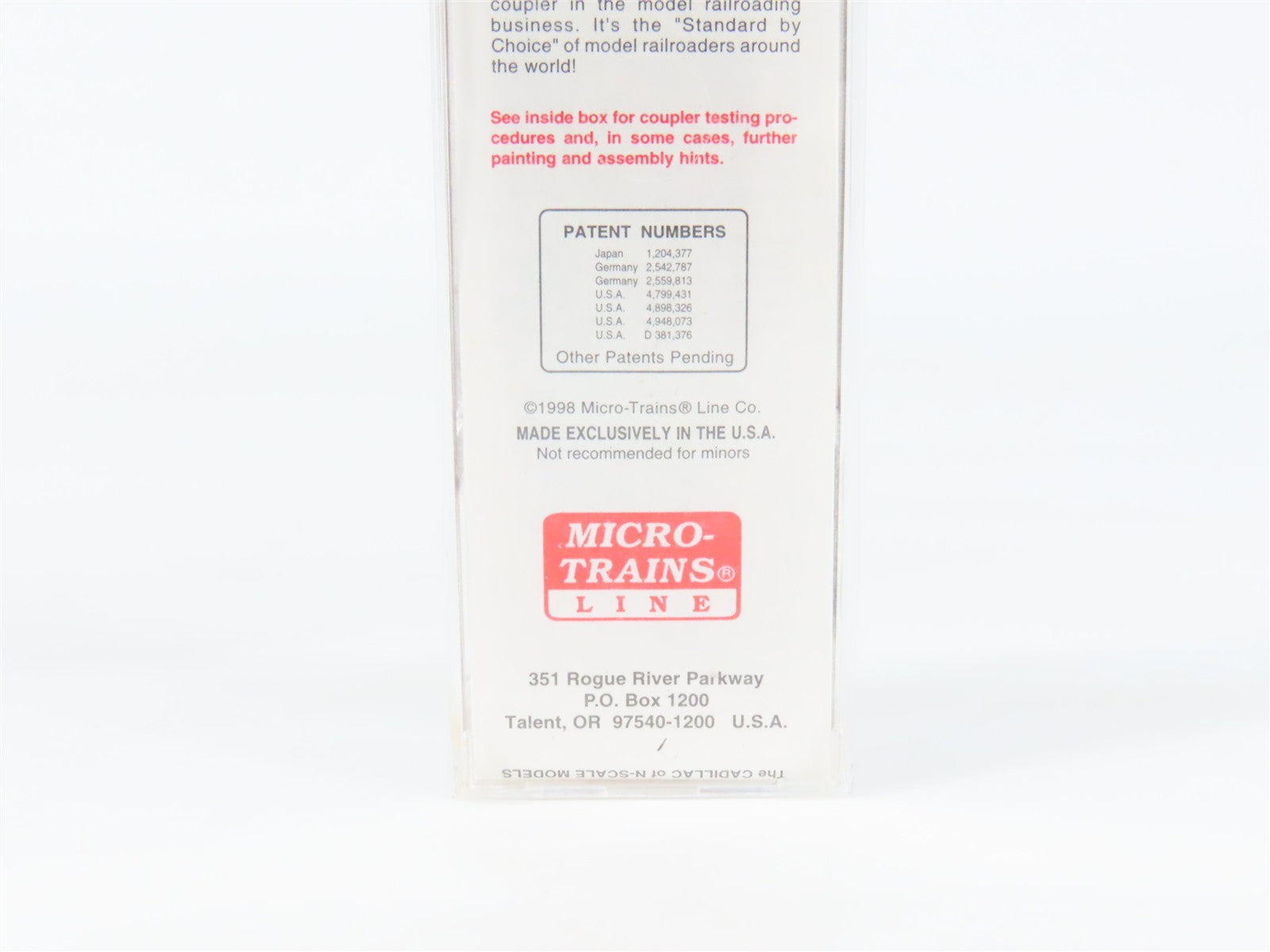N Scale Micro-Trains MTL 76030 ATSF Santa Fe 50' Box Car 49633 RTR