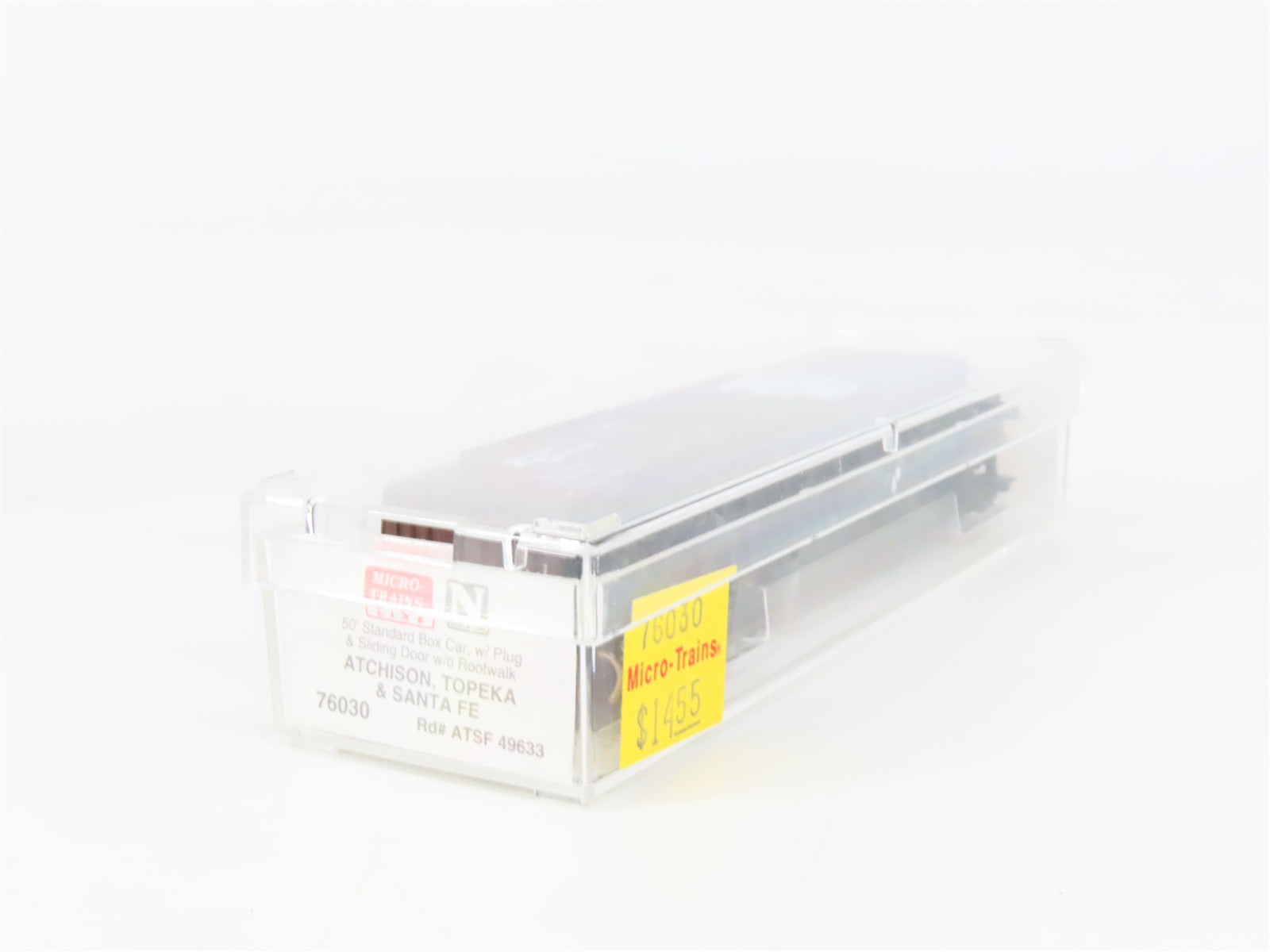 N Scale Micro-Trains MTL 76030 ATSF Santa Fe 50' Box Car 49633 RTR