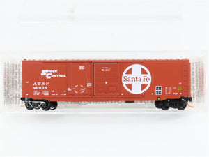 N Scale Micro-Trains MTL 76030 ATSF Santa Fe Shock Control 50' Box Car 49635 RTR