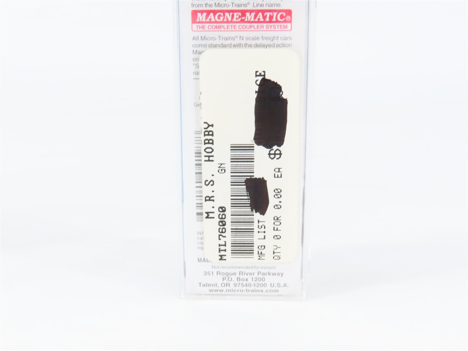 N Scale Micro-Trains MTL 76060 GN Great Northern 50' Box Car 36466 RTR