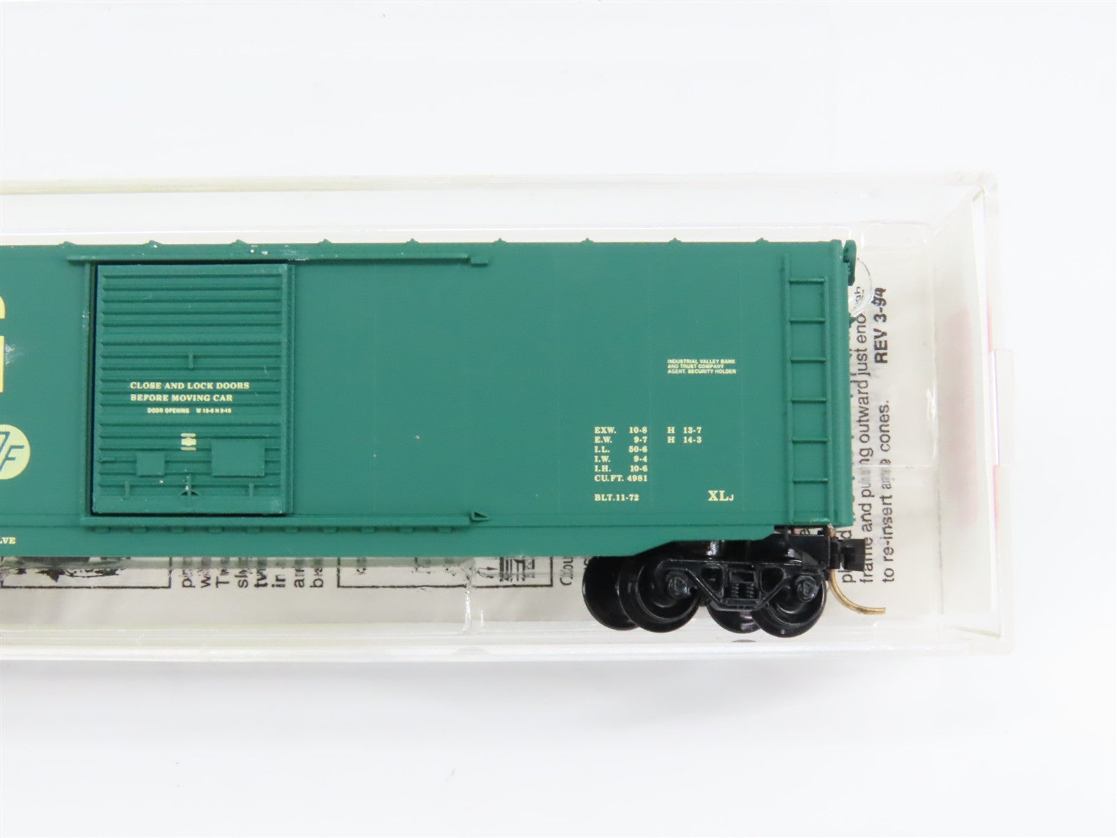 N Scale Micro-Trains MTL 77020 RDG Reading 50' Box Car 20054 RTR