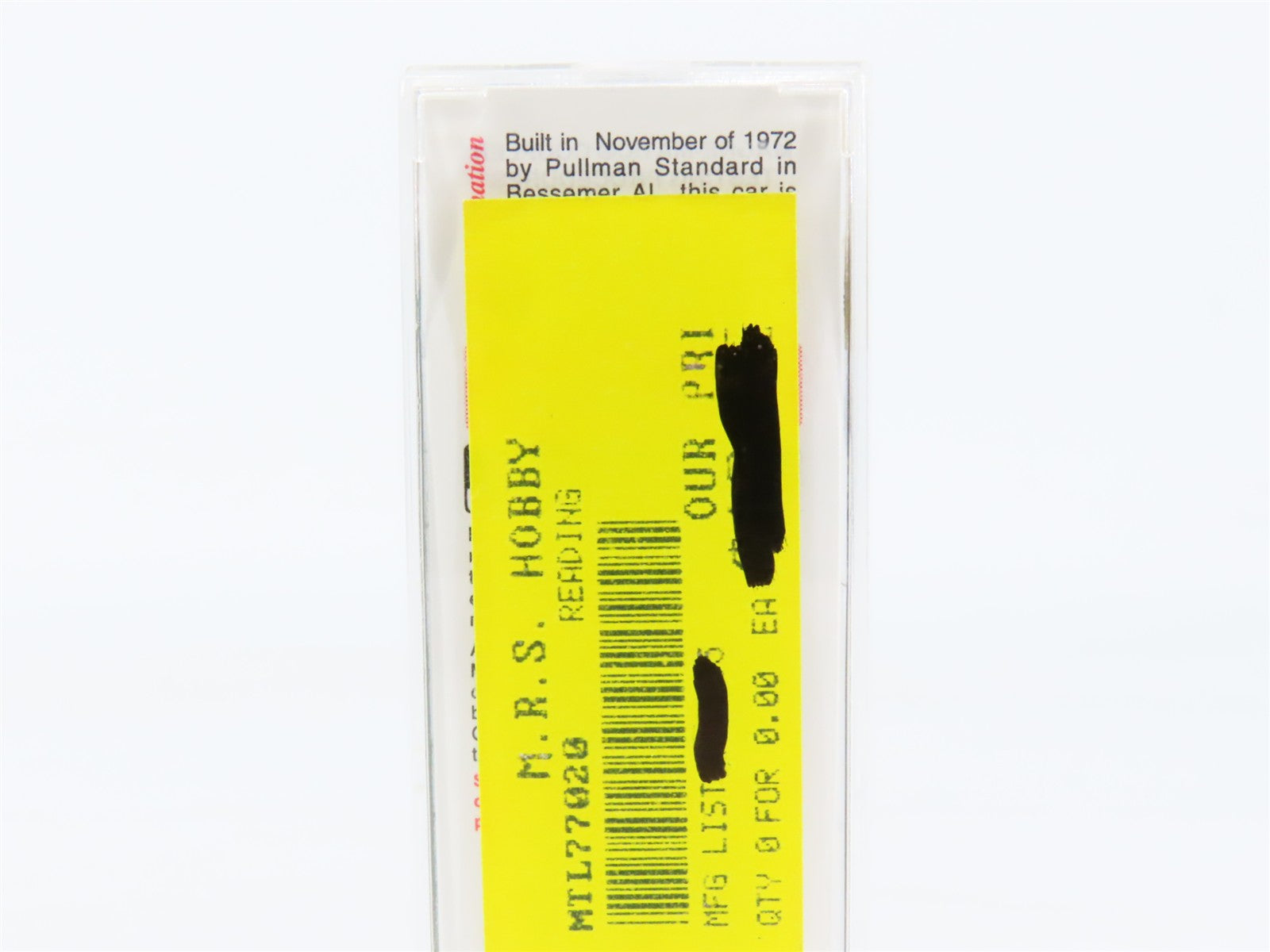 N Scale Micro-Trains MTL 77020 RDG Reading 50' Box Car 20054 RTR