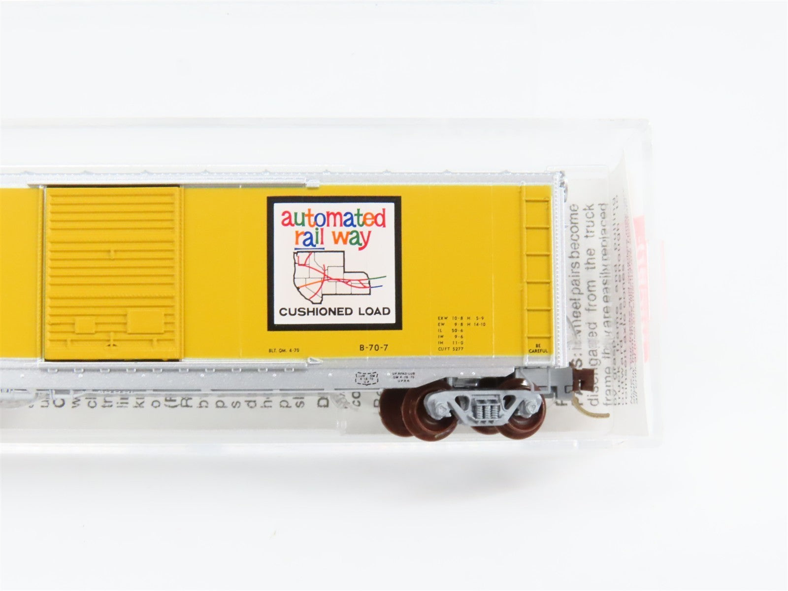 N Scale Micro-Trains MTL 77090 UP Union Pacific 50' Single Door Box Car #508494