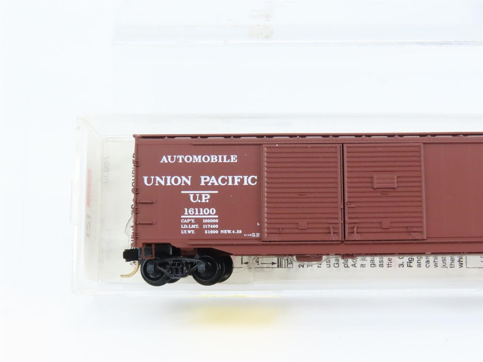 N Scale Micro-Trains MTL 78030 UP Union Pacific 50' Auto Box Car 161100 RTR