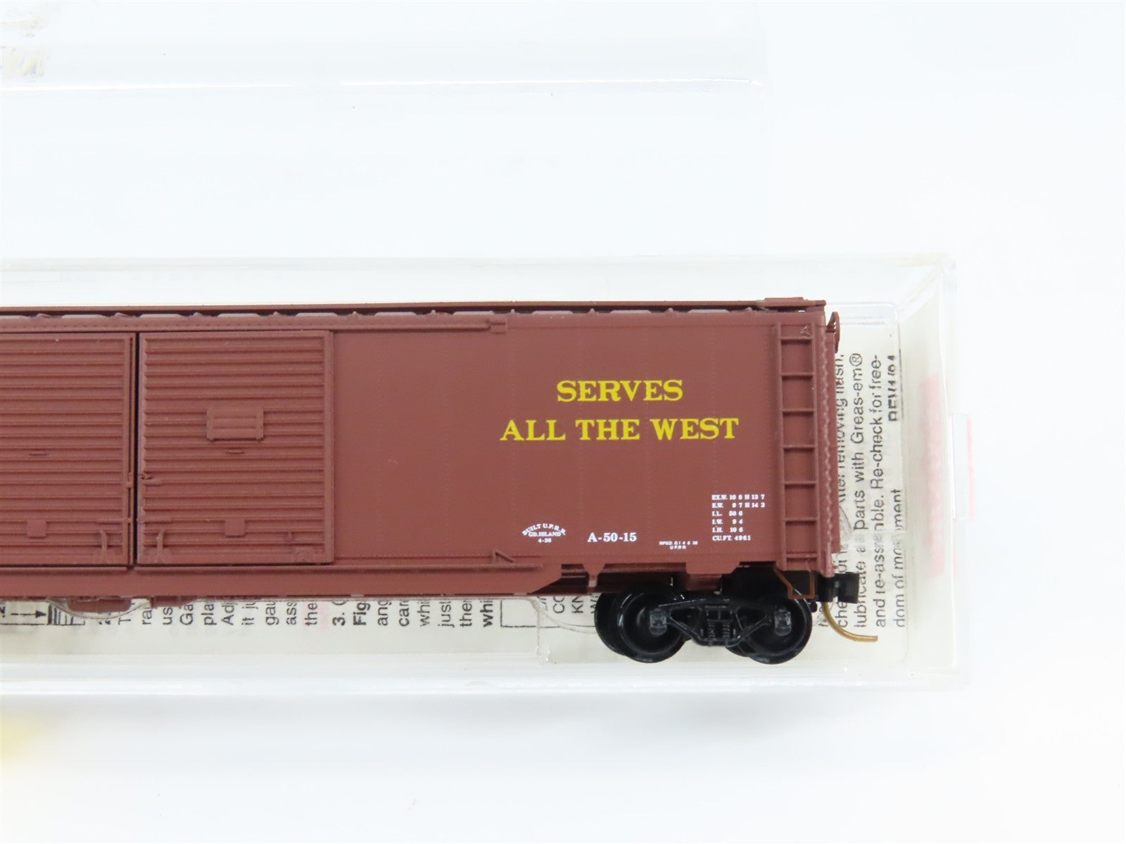 N Scale Micro-Trains MTL 78030 UP Union Pacific 50' Auto Box Car 161100 RTR