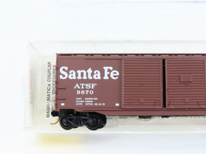 N Scale Micro-Trains MTL 78060 ATSF Santa Fe 50' Auto Box Car 9870 RTR