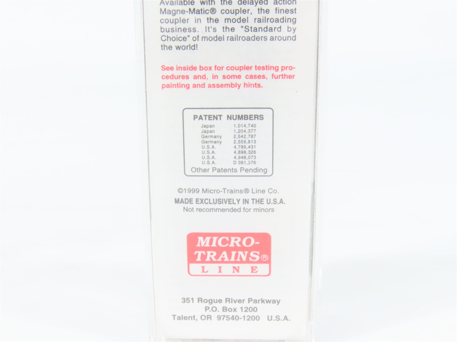 N Scale Micro-Trains MTL 79020 NP Northern Pacific 50' Box Car 39610 RTR
