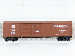 N Scale Micro-Trains MTL 79050 Virginian 50' Wagon Top Double Door Box Car RTR