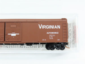 N Scale Micro-Trains MTL 79050 Virginian 50' Wagon Top Double Door Box Car RTR