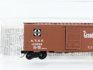 N Scale Micro-Trains MTL 20060 ATSF Santa Fe Grand Canyon 40' Box Car 143582 RTR