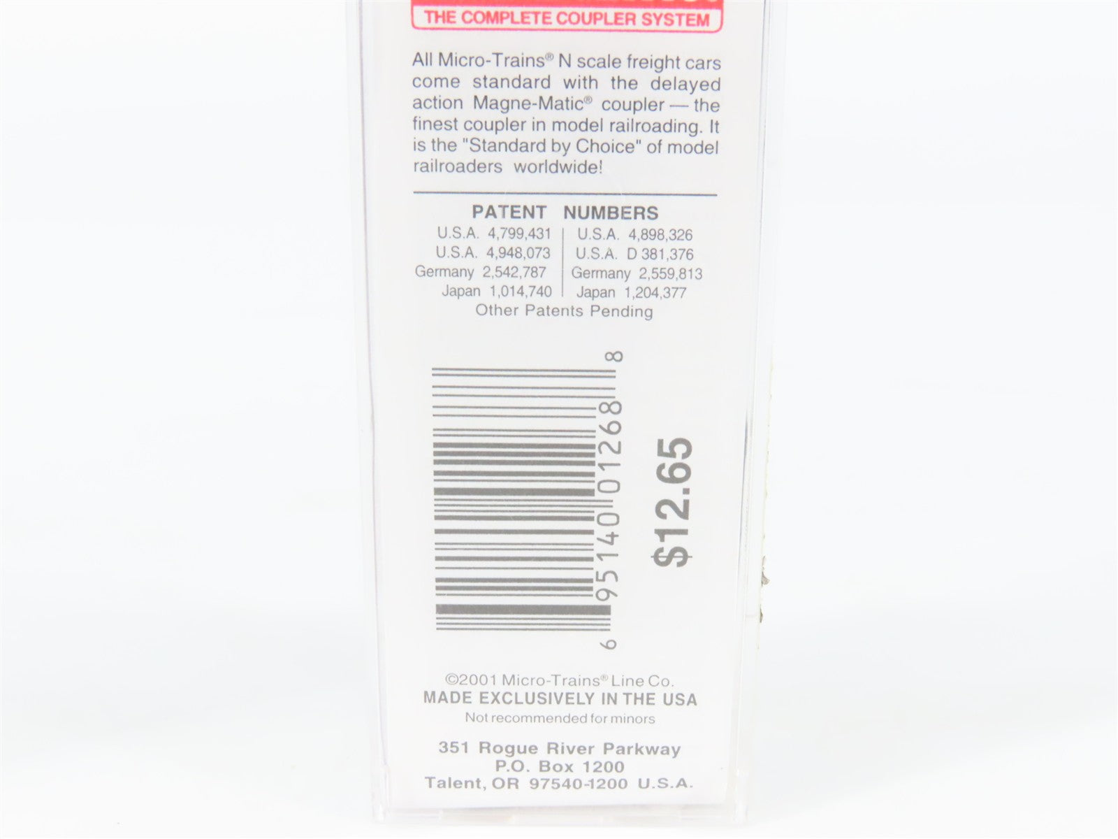 N Scale Micro-Trains MTL 20060 ATSF Santa Fe Grand Canyon 40' Box Car 143582 RTR