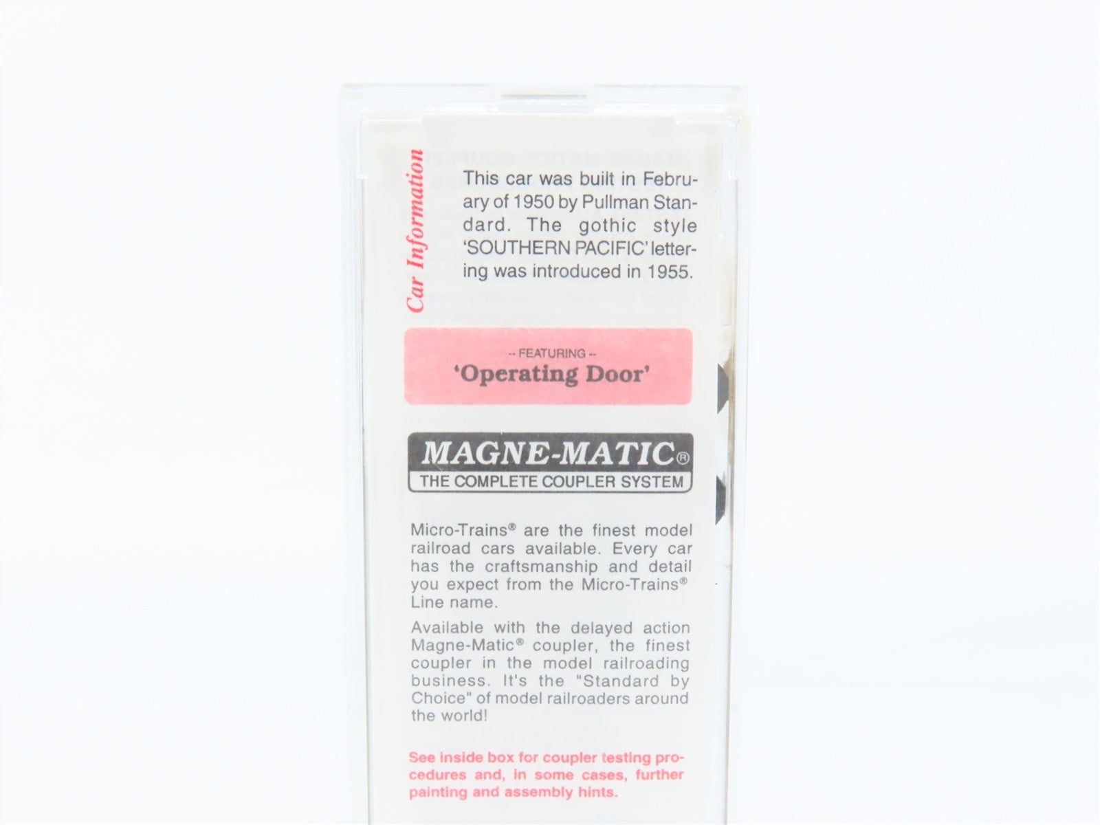 N Scale Micro-Trains MTL 20080 ATSF Santa Fe 40' Stock/Cattle Car 68848 RTR