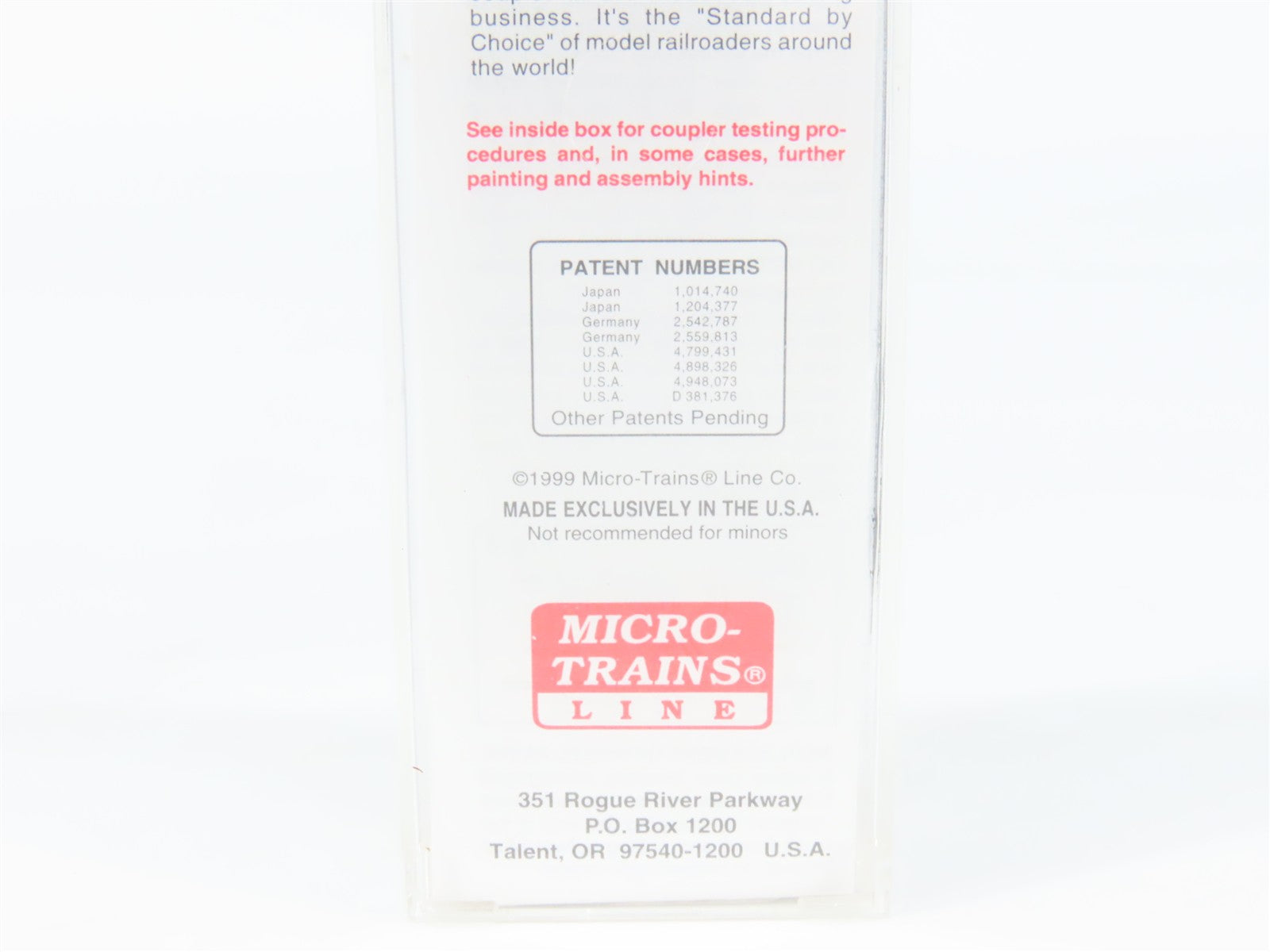 N Scale Micro-Trains MTL 20110 D&RGW Denver & Rio Grande Western 40' Box Car RTR