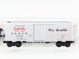 N Scale Micro-Trains MTL 20110 D&RGW Denver & Rio Grande Western 40' Box Car RTR