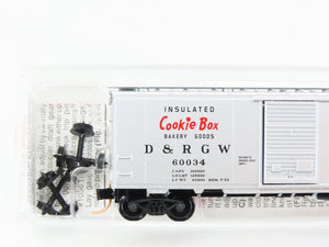 N Scale Micro-Trains MTL 20110 D&RGW Denver & Rio Grande Western 40' Box Car RTR