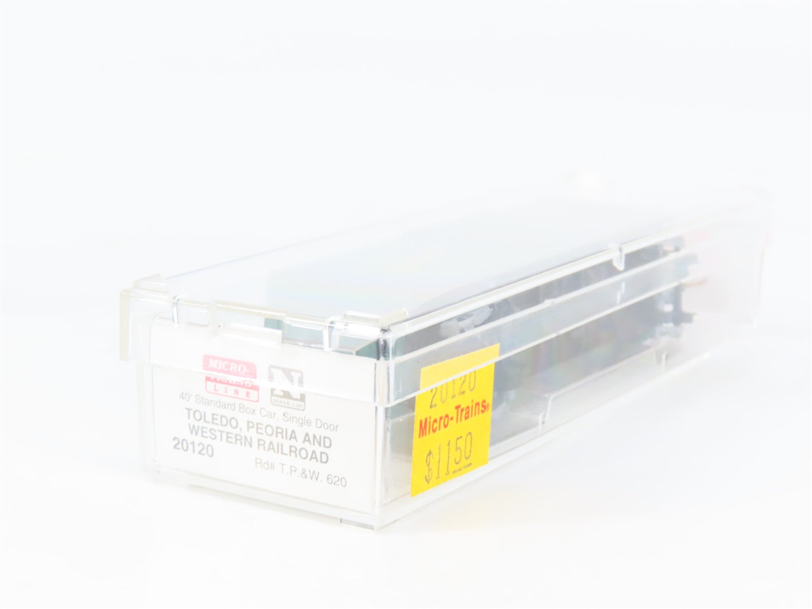 N Scale Micro-Trains MTL 20120 Toledo, Peoria & Western 40' Standard Box Car RTR