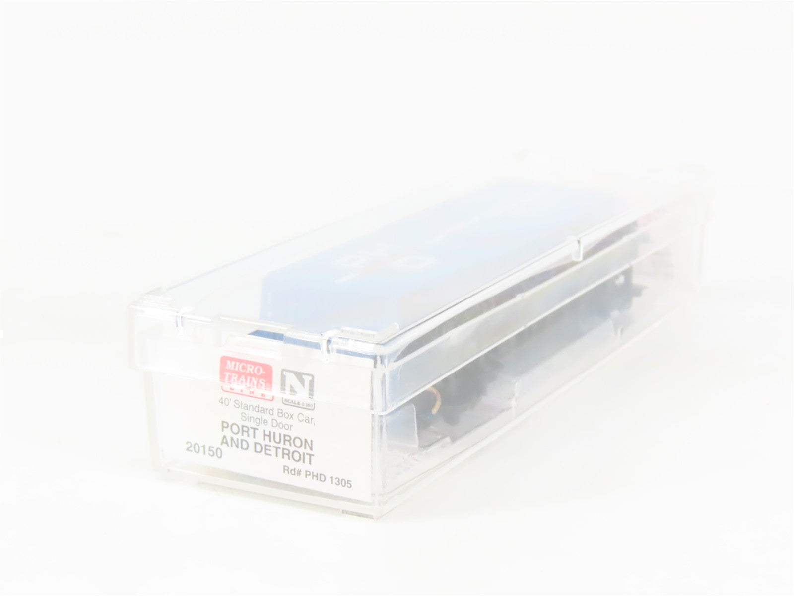 N Scale Micro-Trains MTL 20150 PHD Port Huron & Detroit 40' Box Car 1305 RTR