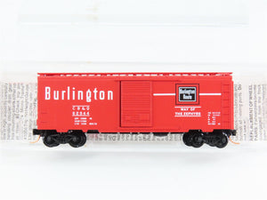 N Scale Micro-Trains MTL 20170 CB&Q Chicago, Burlington & Quincy 40' Box Car RTR