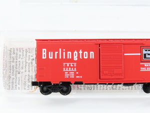 N Scale Micro-Trains MTL 20170 CB&Q Chicago, Burlington & Quincy 40' Box Car RTR