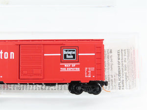 N Scale Micro-Trains MTL 20170 CB&Q Chicago, Burlington & Quincy 40' Box Car RTR