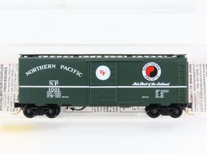 N Scale Micro-Trains MTL 20236 NP Northern Pacific 40' Box Car 1001 RTR