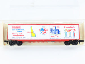 N Scale Micro-Trains MTL 38071 DRLX Delaware 50' Box Car 1776 RTR