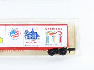 N Scale Micro-Trains MTL 38071 DRLX Delaware 50' Box Car 1776 RTR