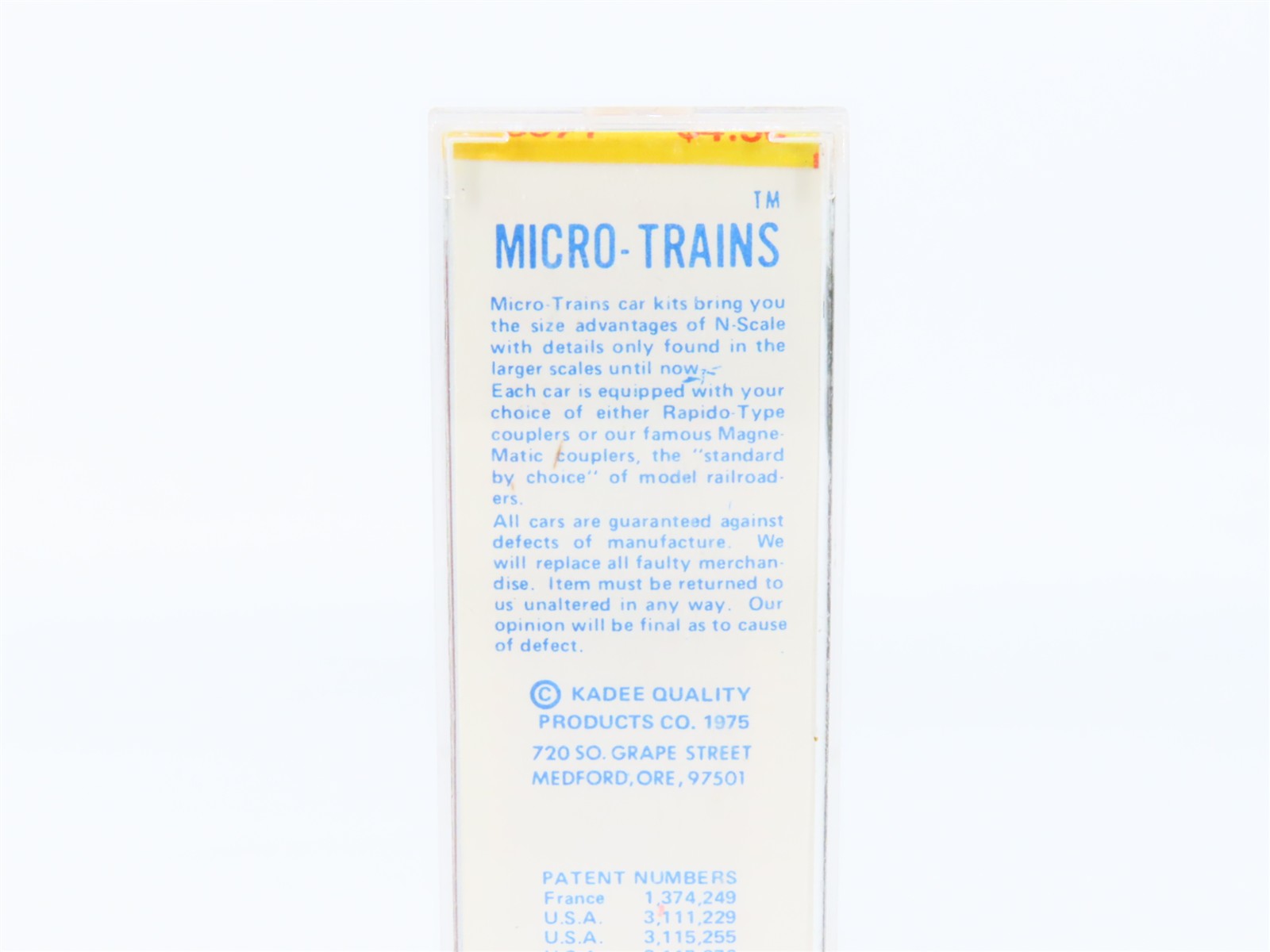 N Scale Micro-Trains MTL 38071 DRLX Delaware 50' Box Car 1776 RTR