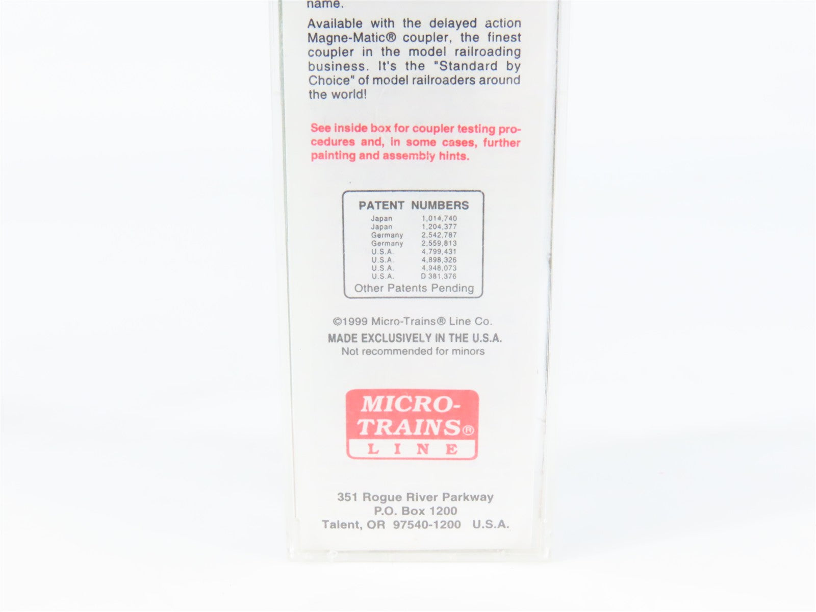 N Scale Micro-Trains MTL 20680 G.N. Great Northern 40' Box Car 39996 RTR