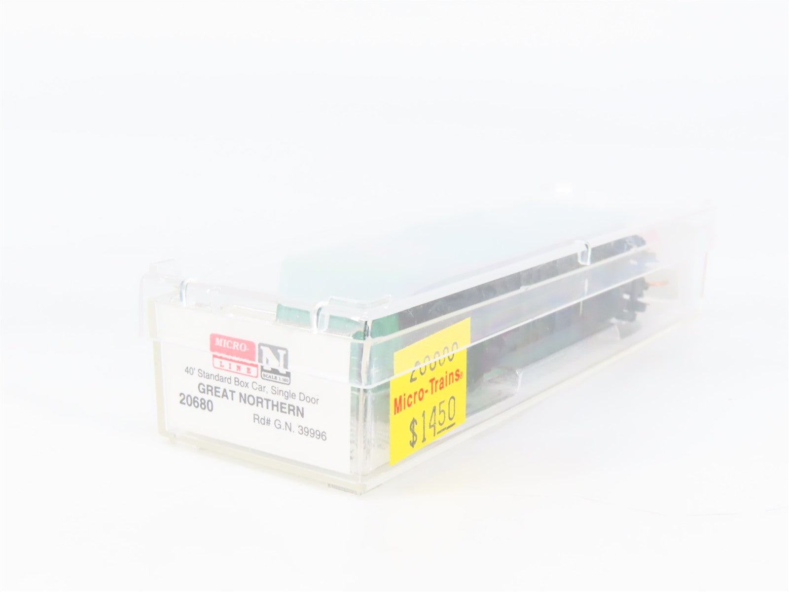 N Scale Micro-Trains MTL 20680 G.N. Great Northern 40' Box Car 39996 RTR
