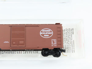 N Scale Micro-Trains MTL 20386 ONT Ontario Northland 40' Box Car 2-Pack RTR