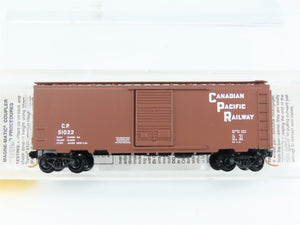 N Scale Micro-Trains MTL 20436 CP Canadian Pacific 40' Box Car 51022 RTR
