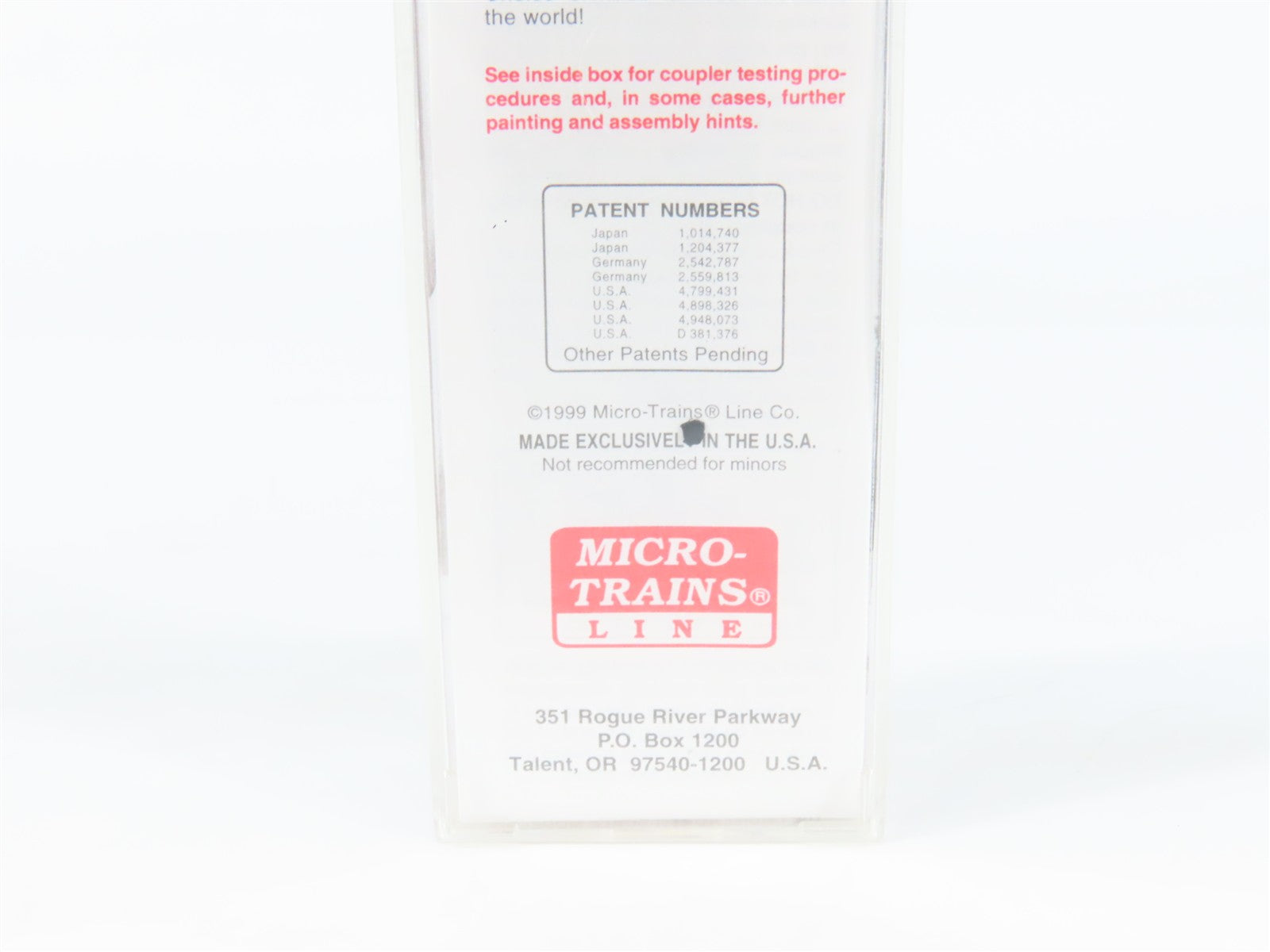 N Scale Micro-Trains MTL 20436 CP Canadian Pacific 40' Box Car 51022 RTR