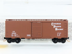 N Scale Micro-Trains MTL 20436/2 CP Canadian Pacific 40' Box Car 51059 RTR