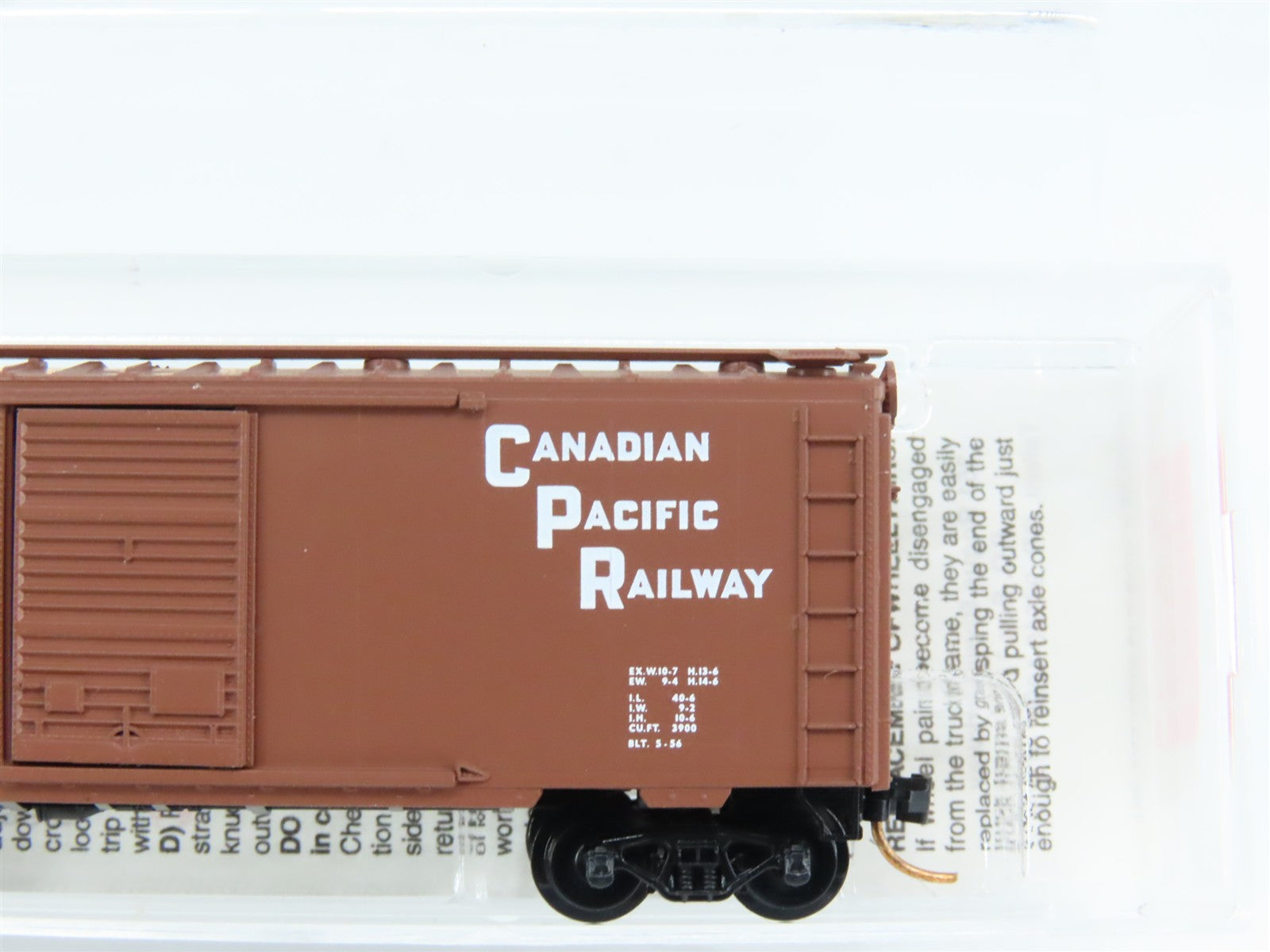 N Scale Micro-Trains MTL 20436/2 CP Canadian Pacific 40' Box Car 51059 RTR