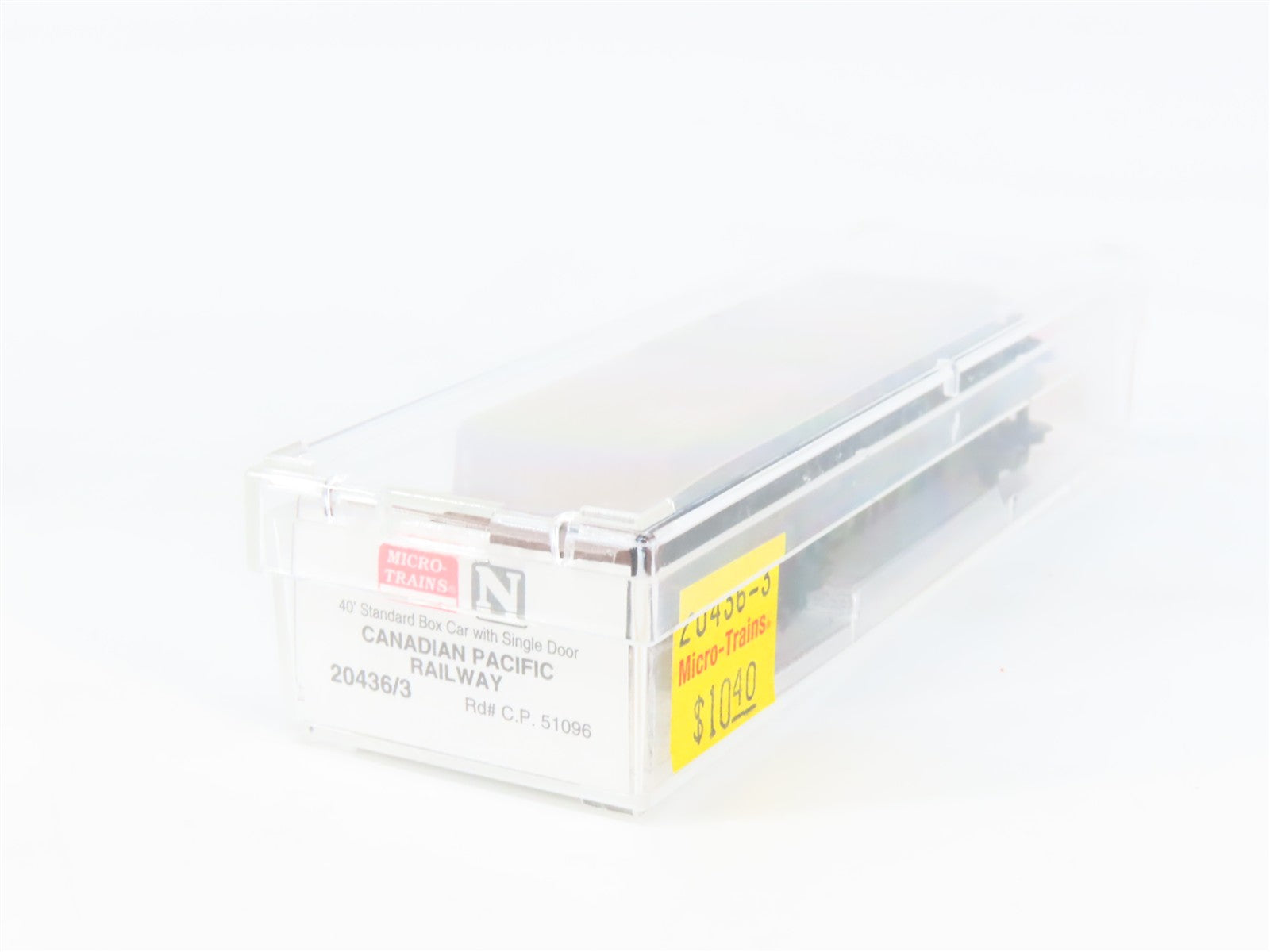 N Scale Micro-Trains MTL 20436/3 CP Canadian Pacific 40' Box Car 51096 RTR