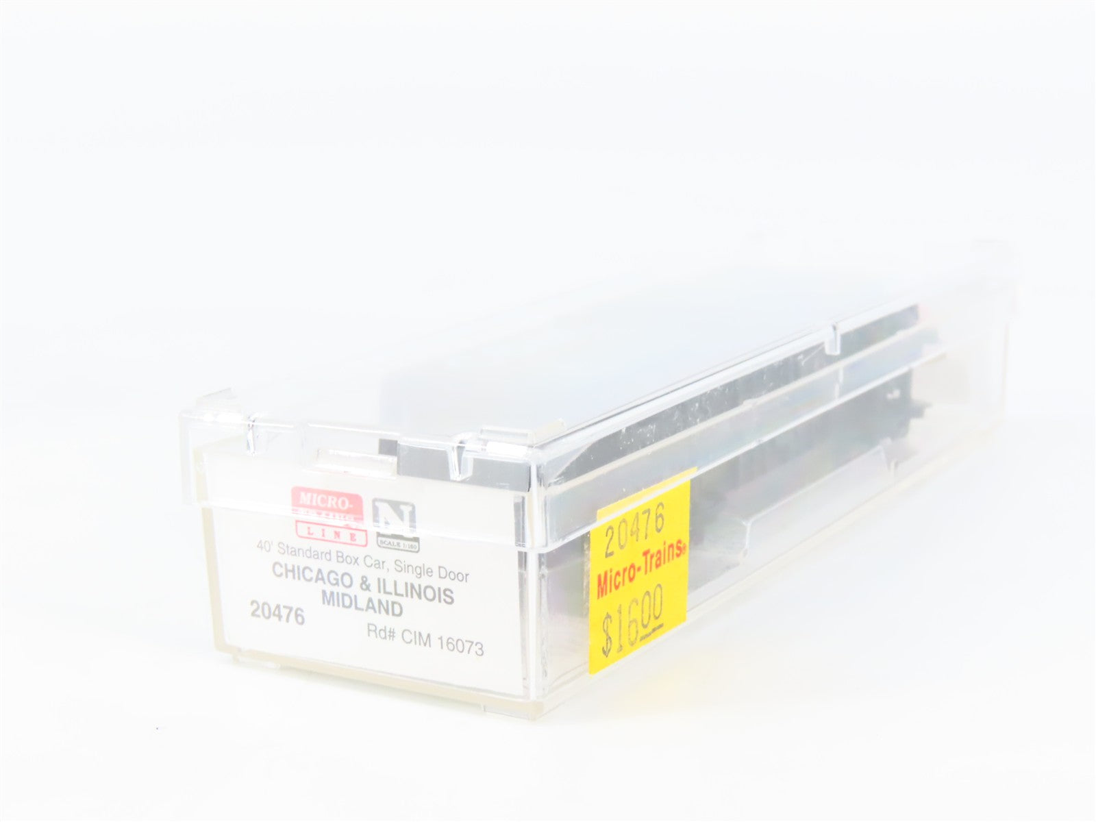 N Scale Micro-Trains MTL 20476 CIM Chicago & Illinois Midland 40' Box Car RTR