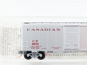 N Scale Micro-Trains MTL 20546 CP Canadian Pacific 40' Box Car 4901 RTR