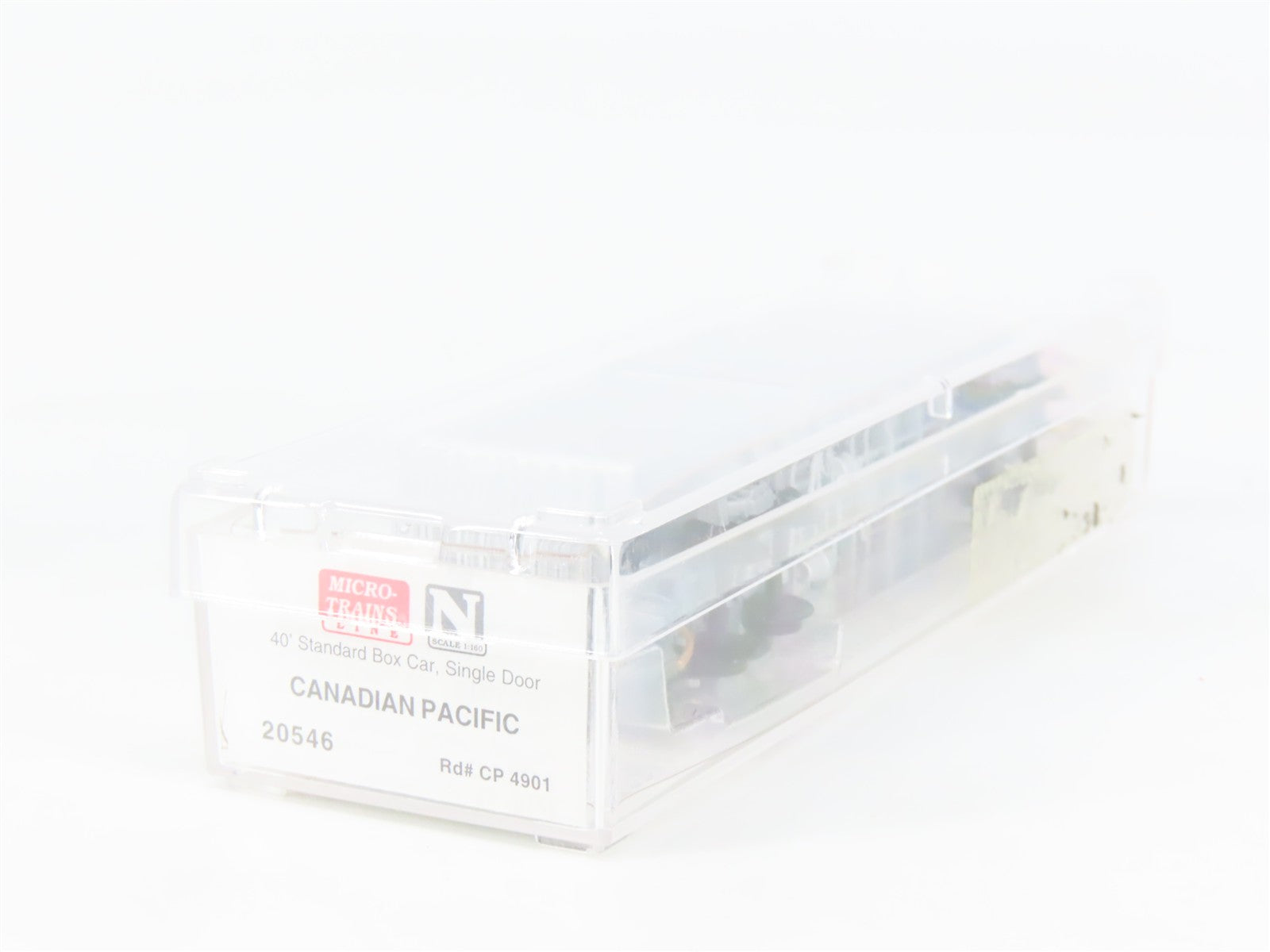 N Scale Micro-Trains MTL 20546 CP Canadian Pacific 40' Box Car 4901 RTR