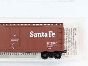 N Scale Micro-Trains MTL 21110 ATSF Santa Fe 40' Plug Door Box Car 149953 RTR