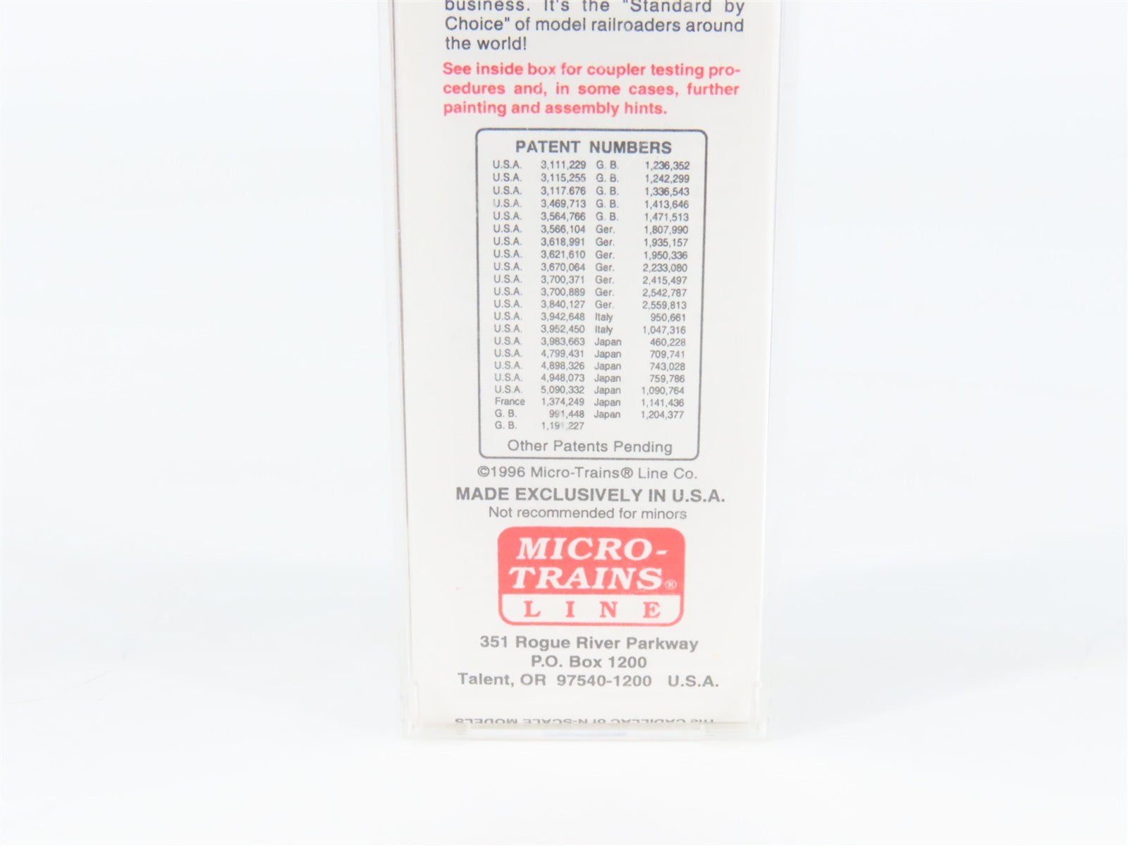 N Scale Micro-Trains MTL 21110 ATSF Santa Fe 40' Plug Door Box Car 149953 RTR