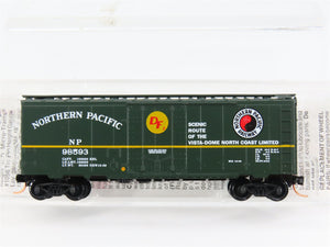 N Scale Micro-Trains MTL 21210 NP Northern Pacific 40' Plug Door Box Car RTR