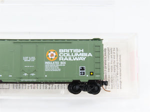N Scale Micro-Trains MTL 21230 BCOL British Columbia Railway 40' Box Car RTR