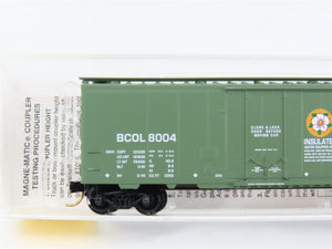 N Scale Micro-Trains MTL 21230 British Columbia Railway 40' Box Car RTR