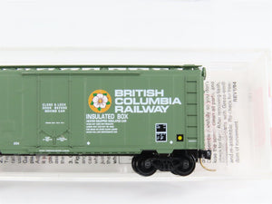 N Scale Micro-Trains MTL 21230 British Columbia Railway 40' Box Car RTR
